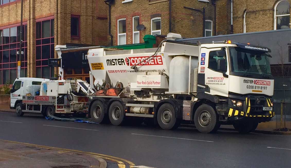 concrete delivery and pumping